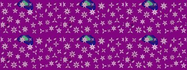 Karalama çiçeği. Renkli Bahar Teması eskiz kalıbı. Zentangle soyut çiçekleri. Raster illüstrasyonu. Düz Çiçek Elementleri Tasarımı. Şirin kumaş deseni.