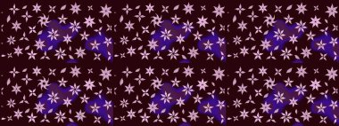 Gömlek, arka plan modelini çiz. Kahverengi renkli çiçekler. Tropik çiçekler.