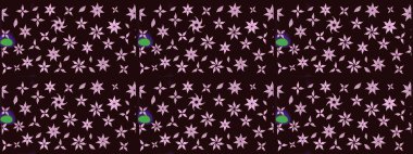 Yumuşak, yaz çiçekli arka plan. Kahverengi renkli çiçekler. Raster çiçek desenli ve çiçekli..