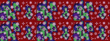 Renkli Bahar Teması eskiz kalıbı. Çiçekli eskiz arkaplanı. Düz Çiçek Elementleri Tasarımı. Çocuk stili.