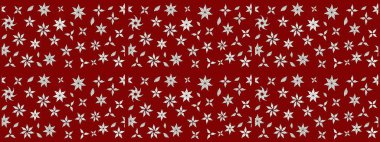 Raster deseni. Çiçek kolajı. Doğa. Çiçek arkaplan. Küçük çiçekte güzel bir desen var. - Kırmızı çiçekler. Çiçek bileşimi.