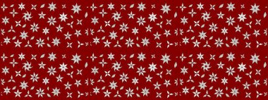 Millefleur 'lar. Tekstil, kumaş, kapaklar, duvar kağıtları, baskı, naylon, koleksiyon defteri, örgü, dekupaj için güzel bir eskiz. Küçük kırmızı çiçekli oldukça eski bir besin torbası deseni..