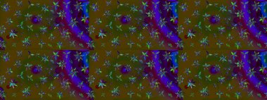 Raster Moda kumaş deseni. Çizgi çizimi kalıbı. Şirin çiçekler..