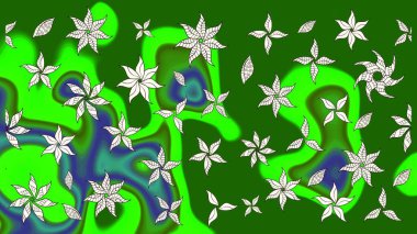 Küçük çiçekte güzel bir desen. Çiçekli yaz çiçekleri. Küçük renkli çiçekler. Robot resim. Motley illüstrasyonu. Moda baskıları için zarif bir şablon.