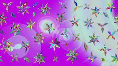 Eskiz modeli etnik tasarım. Yatak çarşafları, ceket, paket tasarımı, kumaş ve moda kavramları için tekstil baskısı. Çiçekleri, deniz kabukları, mandalaları ve suluboya efektleri olan deniz altyapısı.