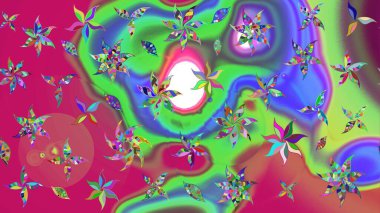 Raster şirin suluboya çiçek desenleri çiziyor. Büyük bir çiçek boyası seti. Kartlar, davetiyeler, tarih kartları ve daha fazlası için kullanılabilir.