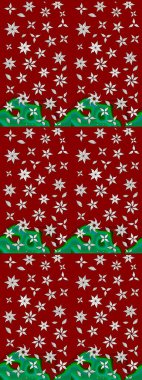 Kırmızı renkte çiçekler olan çiçek deseni çiz. Suluboya tarzında kırmızı renkte çiçekler.