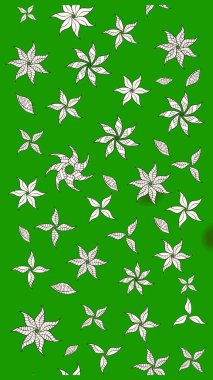 Suluboya etkisi. Organik elementler. Botanik çizim kalıbı. Raster deseni.