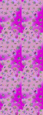 Çiçekli tebrik kartı. Doğum günü kartı ya da düğün davetiyesi. Tarafsız renklerde. Suluboya çiçek buketi. Çiçek arkaplan. Raster illüstrasyonu.