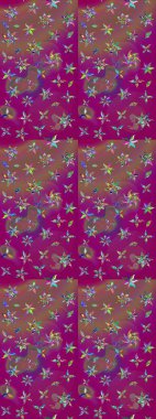 Özgürlük stili Millefleur 'lar. Küçük yabani çiçeklerdeki halk modelini çiz. Taşralı şıklığı. Tekstil, duvar kağıdı, kapaklar, yüzey, baskı, hediye paketi, hatıra defteri, dekupaj için çiçek çayırı arka planı.