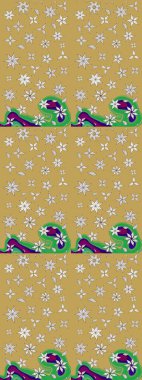 Suluboya desenli çiçek deseni. Ton halinde. Moda baskısı. Dekorasyon ve tasarım için güzel bir desen. Çiçeğin suluboya çizimlerinin zarif deseni.