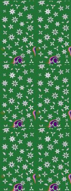 Eskiz arkaplan modeli. Vadinin yeşil renkli çiçekleri. Suluboya, elle çizilmiş. Raster - stok.