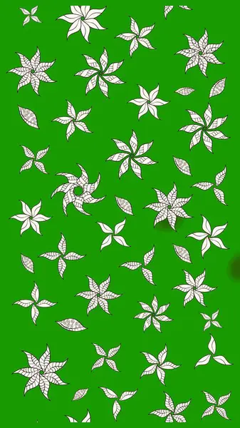 Suluboya etkisi. Organik elementler. Botanik çizim kalıbı. Raster deseni.