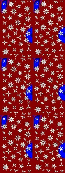 Raster suluboya çiçek deseni, narin çiçekler, kırmızı çiçekler, tebrik kartı şablonu. Raster Güzel kumaş deseni.