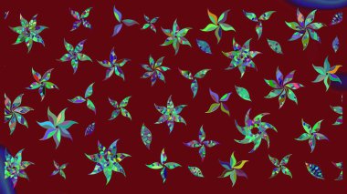 Güzel kumaş deseni. Raster illüstrasyonu. Küçük çiçekteki sevimli çiçek deseni. Güzel karalamalı çiçek deseni çiz..