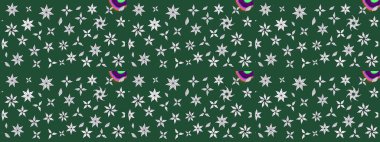 Küçük çiçekteki sevimli çiçek deseni. Raster illüstrasyonu. Tony 'nin kumaş kalıbını çiz. Modaya uygun kumaş deseni.