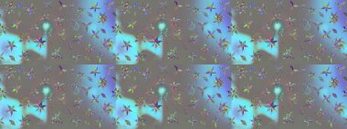 Dekorasyon ve tasarım için güzel bir desen. Suluboya çizim kalıbı. Çiçeğin suluboya çizimlerinin mükemmel deseni. Eski model. Raster illüstrasyonu. Moda yazdırma.