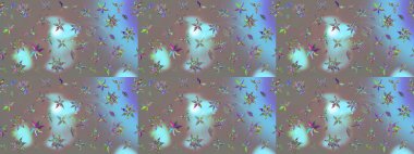 Çiçek desenli eskiz, yaz çiçekleri. Düz Çiçek Elementleri Tasarımı. Renkli Bahar Teması eskiz kalıbı. Gri renkli çiçekler.