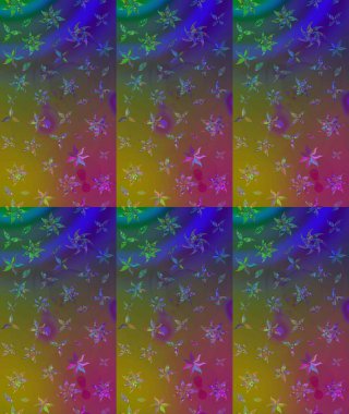 Raster illüstrasyonu. Modaya uygun kumaş deseni. Tony 'nin kumaş kalıbını çiz. Küçük çiçekte sevimli çiçek deseni var..