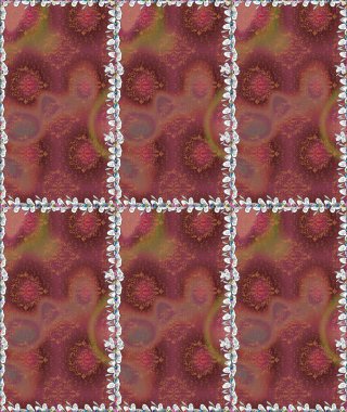 Tekstil veya kitap kapakları, imalat, duvar kağıtları, baskı, hediye paketi ve yapıştırma kitabı için çiçek eskizi geçmişi. Raster illüstrasyonu. Küçük ölçekli çiçeklerdeki basit sevimli desen.