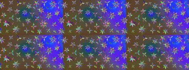 Raster Güzel kumaş deseni. Raster suluboya deseni, narin çiçekler, kahverengi çiçekler, tebrik kartı şablonu..