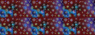 Suluboya çizimi. Çiçekli eskiz deseni. Kahverengi renkli çiçekler. El çizimi.