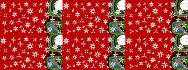 Suluboya çizim kalıbı. Çiçek izi. Suluboya tarzında kırmızı renkte çiçekler.