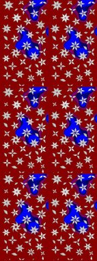 Eskiz modeli etnik tasarım. Çiçekleri, deniz kabukları, mandalaları ve suluboya efektleriyle donanma geçmişi. Yatak çarşafları, ceket, paket tasarımı, kumaş ve moda kavramları için tekstil baskısı.