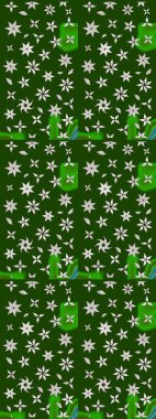 Nakış desenli çiçek deseni. Parmak izi, kumaş, duvar kâğıdı, tekstil için raster dokusu. Renkli grunge, yakut yeşil çiçeklerle soyut arkaplanı zenginleştirir.