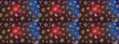 Düz Çiçek Elementleri Tasarımı. Kahverengi renkli çiçekler. Renkli Bahar Teması eskiz kalıbı. Çiçek desenli eskiz, yaz çiçekleri..