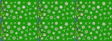 Yeşil renkli çiçekler. Çiçekli eskiz deseni. El çizimi. Suluboya çizimi.