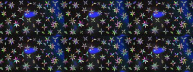 Üzerinde gri renkte çiçekler olan bir çiçek deseni çiz. Suluboya tarzında gri renkte çiçekler.