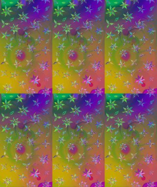 Dekorasyon ve tasarım için güzel bir desen. Raster illüstrasyonu. Eski model. Çiçeğin suluboya çizimlerinin mükemmel deseni. Moda baskısı. Suluboya çizim deseni.