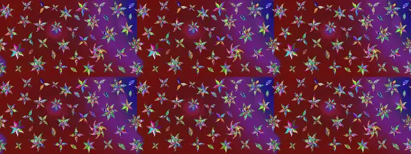 Eski usul küçük çiçekli şirin bir eskiz deseni. Moda arka planında parlak buketler. Raster illüstrasyonu. Kumaş, duvar kâğıdı ve kağıda yazdırmak için gelişen arkaplan.