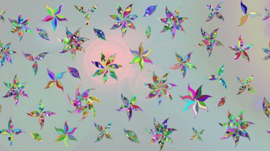 Gömlek, arka plan modelini çiz. Gri renkli çiçekler. Tropik çiçekler.