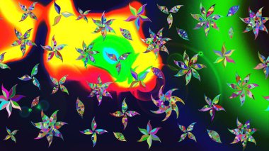 Paketleme, tekstil, duvar kâğıdı için çiçek eskizi. Yumuşak pamuk tasarımı. Yumuşak fayans. Klasik çiçek desenli. Raster taze dokusu.