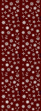 Kızılderili desenli desenli desenli şal deseni. Etnik Mandala süsü. Raster Henna dövme stili. Tekstil, tebrik kartı, boyama kitabı, telefon kılıfı baskısı için kullanılabilir.