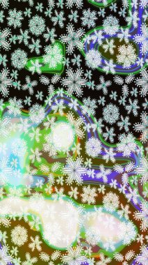 Güzel kumaş deseni. Raster Illustrasyon 'daki Çiçek Deseni' nin son moda çizimi. Renkli Yaz Temalı eskiz kalıbı. Düz Çiçek Elementleri Tasarımı.