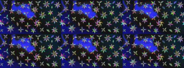 Varicologray Raster çizimi. Bir sürü gri ve soyut çiçekli tropik eskiz deseni. Küçük çiçekte sevimli çiçek deseni var..