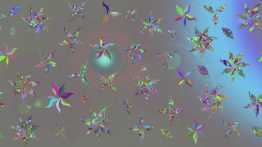 Gri renkli çiçek desenli çizimler, el yapımı papatyalar, papatyalar. Tekrar eden çiçek arkaplanı, zarif gri çiçek duvar kağıdı.