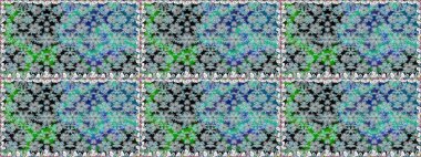 Kusursuz. Küçük renkli çiçekler. Moda baskıları için zarif bir şablon. Küçük çiçekte güzel bir desen. Çiçekli yaz çiçekleri. Motley illüstrasyonu.