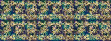 Renkli elementlerle Raster ilginç desen