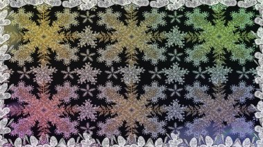 Gri renkli altın kar taneleri. Kış kar dokusu duvar kağıdı. Noel altın kar tanesi kusursuz desen. Sembol tatili, yeni yıl kutlaması, altın desenler..