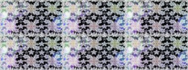 Güzel kumaş deseni. Bahar çiçekli, dikişsiz, sevimli çiçek deseni. Raster illüstrasyonu.