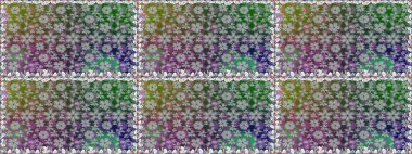 Eskiz tarzı renklerde. El yapımı çiçek ve bitki koleksiyonu. Raster illüstrasyonu. Şirin karalama çiçekleri olan kusursuz çiçek desenleri. Raster illüstrasyonu.