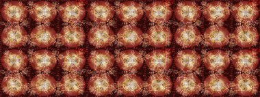 Kar taneleri kahverengi, kırmızı ve bej renklerde izole edilmiş. Kar Tanesi Simgesi. Raster illüstrasyonu. Raster illüstrasyonu.