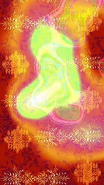 Karla süslenmiş Noel kar taneleri. Noel şenliği geçmişi. Raster illüstrasyonu.