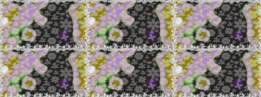 Küçük çaplı çiçeklerdeki basit şirin desenler. Raster illüstrasyonu. Tekstil veya kitap kapakları, imalat, duvar kağıtları, baskı, hediye paketi ve yapıştırma kitabı için çiçeksiz arka plan.