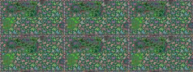 Sevimli kelebekler. Raster geleneksel halk güzel dekor mavi ve yeşil arka plan giyim tasarımı için.