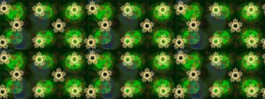 Kar tanesi raster arka planı. Kış yeşili, mavi ve gri noel kar bembeyaz kristal element. Meteoroloji buz koleksiyonu. Xmas Frost kar taneleri izole edilmiş siluet sembolü. Raster illüstrasyonu